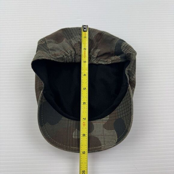 babyGap Baby Newsboy Cap 12-18 Months Brown Camo Plaid Flat Golf Driver Hat - Picture 10 of 10